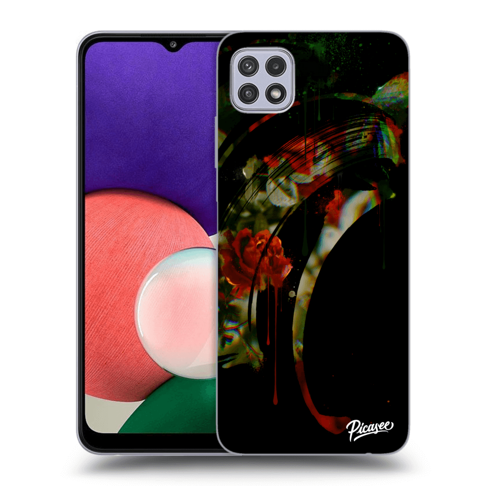 Picasee ULTIMATE CASE pro Samsung Galaxy A22 A226B 5G - Roses black