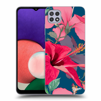 Picasee ULTIMATE CASE pro Samsung Galaxy A22 A226B 5G - Hibiscus