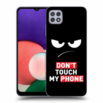 Obal pro Samsung Galaxy A22 A226B 5G - Angry Eyes - Transparent