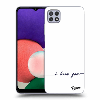 Obal pro Samsung Galaxy A22 A226B 5G - I love you