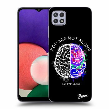 Obal pro Samsung Galaxy A22 5G A226B - Brain - White