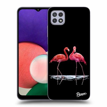 Obal pro Samsung Galaxy A22 A226B 5G - Flamingos couple