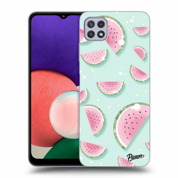 Picasee silikonový průhledný obal pro Samsung Galaxy A22 A226B 5G - Watermelon 2