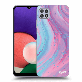 Obal pro Samsung Galaxy A22 5G A226B - Pink liquid
