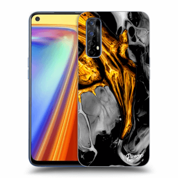 Picasee ULTIMATE CASE pro Realme 7 - Black Gold