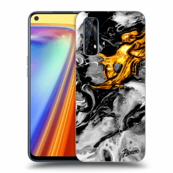 Obal pro Realme 7 - Black Gold 2