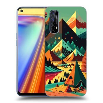 Picasee silikonový průhledný obal pro Realme 7 - Colorado