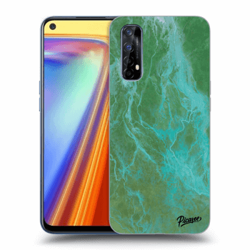 Picasee ULTIMATE CASE pro Realme 7 - Green marble