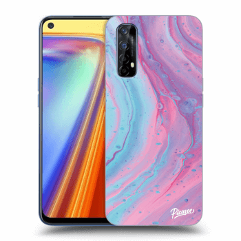 Obal pro Realme 7 - Pink liquid