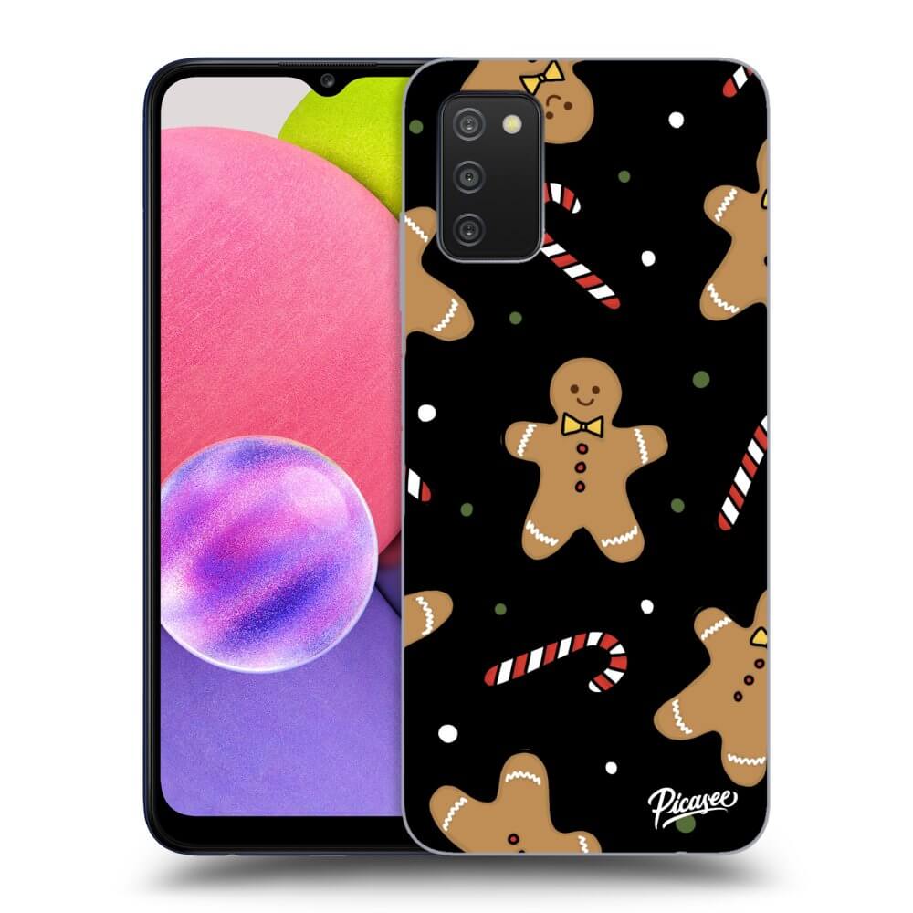 Silikonový černý Obal Pro Samsung Galaxy A02s A025G - Gingerbread