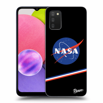 Picasee silikonový průhledný obal pro Samsung Galaxy A02s A025G - NASA Original
