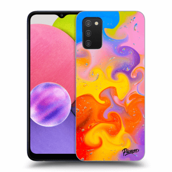 Picasee ULTIMATE CASE pro Samsung Galaxy A02s A025G - Bubbles