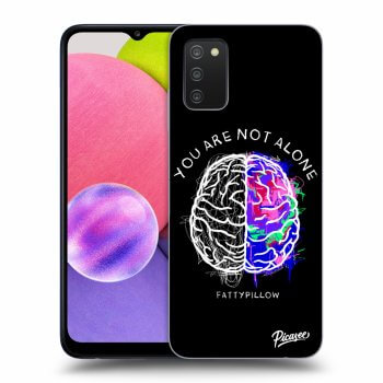 Obal pro Samsung Galaxy A02s A025G - Brain - White