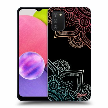 Obal pro Samsung Galaxy A02s A025G - Flowers pattern