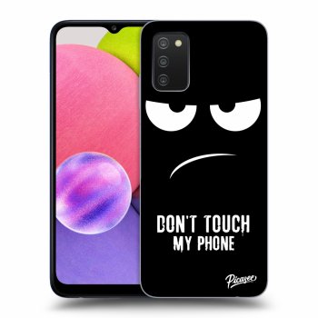Obal pro Samsung Galaxy A02s A025G - Don't Touch My Phone