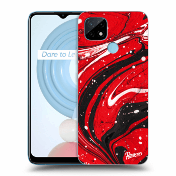 Obal pro Realme C21 - Red black