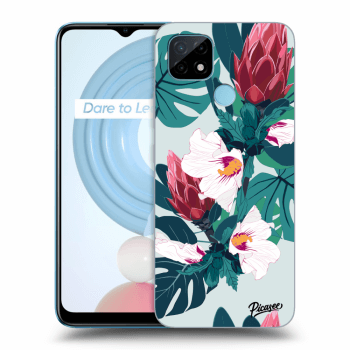 Obal pro Realme C21 - Rhododendron