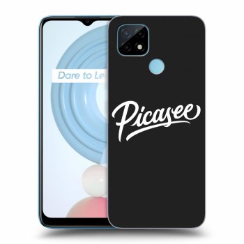 Picasee silikonový černý obal pro Realme C21 - Picasee - White