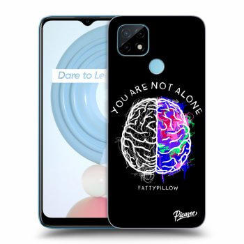 Obal pro Realme C21 - Brain - White