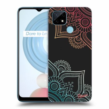 Obal pro Realme C21 - Flowers pattern