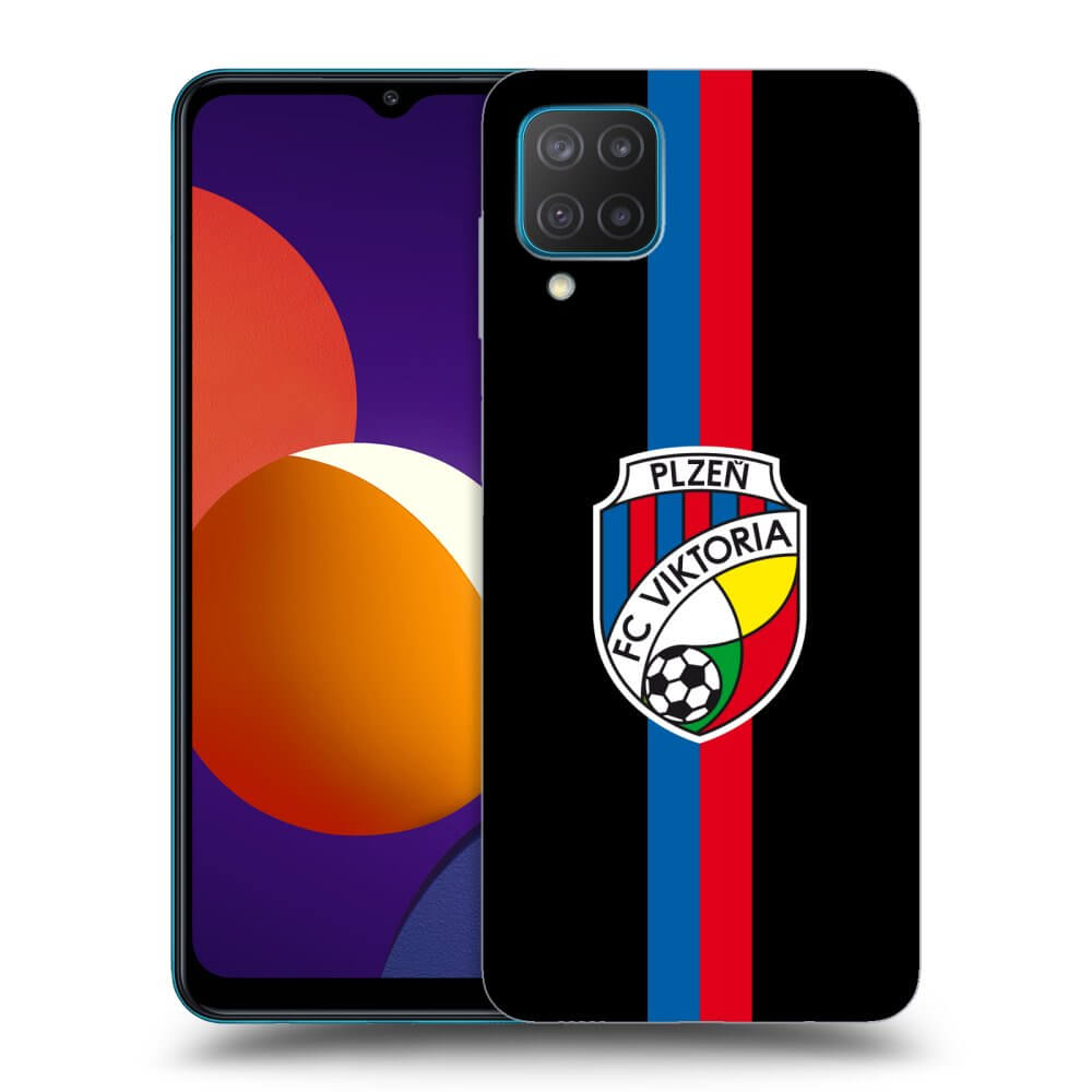 Picasee silikonový černý obal pro Samsung Galaxy M12 M127F - FC Viktoria Plzeň H