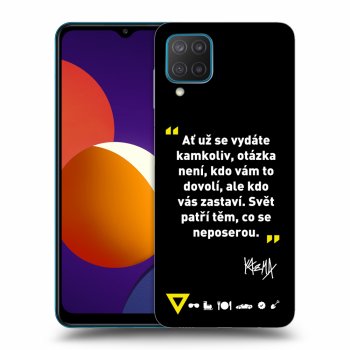 Obal pro Samsung Galaxy M12 M127F - Kazma - SVĚT PATŘÍ TĚM, CO SE NEPOSEROU