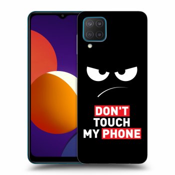 Obal pro Samsung Galaxy M12 M127F - Angry Eyes - Transparent