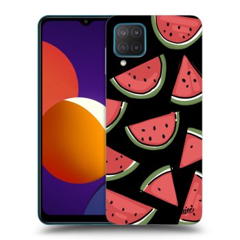Picasee silikonový černý obal pro Samsung Galaxy M12 M127F - Melone