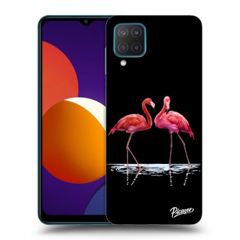 Obal pro Samsung Galaxy M12 M127F - Flamingos couple