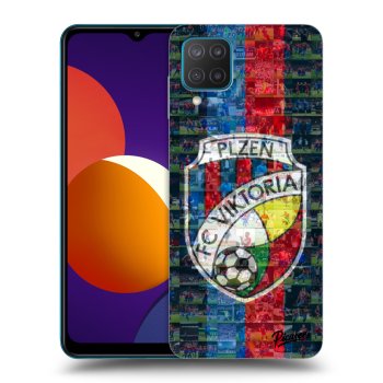 Picasee silikonový černý obal pro Samsung Galaxy M12 M127F - FC Viktoria Plzeň A
