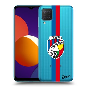 Picasee silikonový průhledný obal pro Samsung Galaxy M12 M127F - FC Viktoria Plzeň H