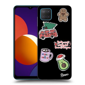 Picasee ULTIMATE CASE pro Samsung Galaxy M12 M127F - Christmas Stickers
