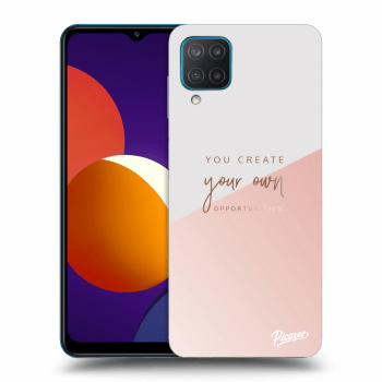 Picasee silikonový průhledný obal pro Samsung Galaxy M12 M127F - You create your own opportunities