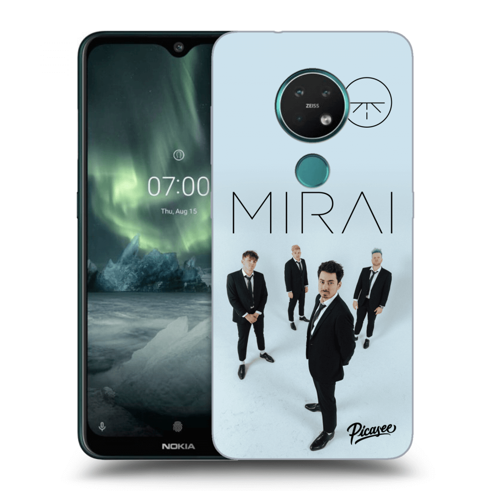 Picasee silikonový černý obal pro Nokia 7.2 - Mirai - Gentleman 1