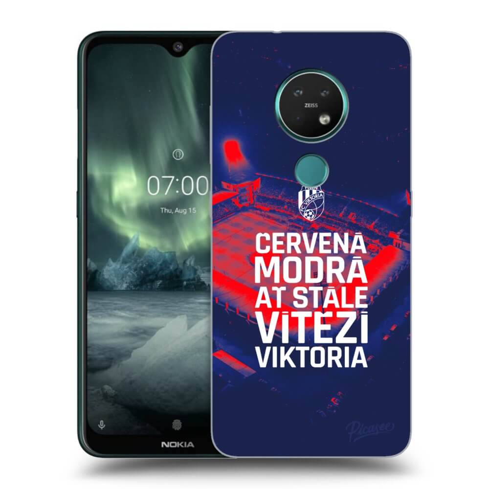 Picasee silikonový průhledný obal pro Nokia 7.2 - FC Viktoria Plzeň E