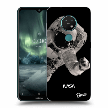 Picasee silikonový černý obal pro Nokia 7.2 - Astronaut Big