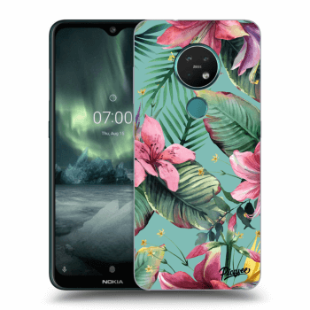 Picasee silikonový černý obal pro Nokia 7.2 - Hawaii