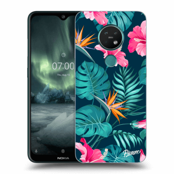 Obal pro Nokia 7.2 - Pink Monstera