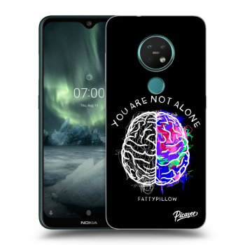 Obal pro Nokia 7.2 - Brain - White