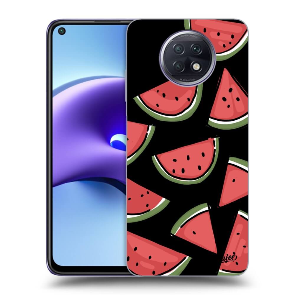 Picasee silikonový černý obal pro Xiaomi Redmi Note 9T - Melone