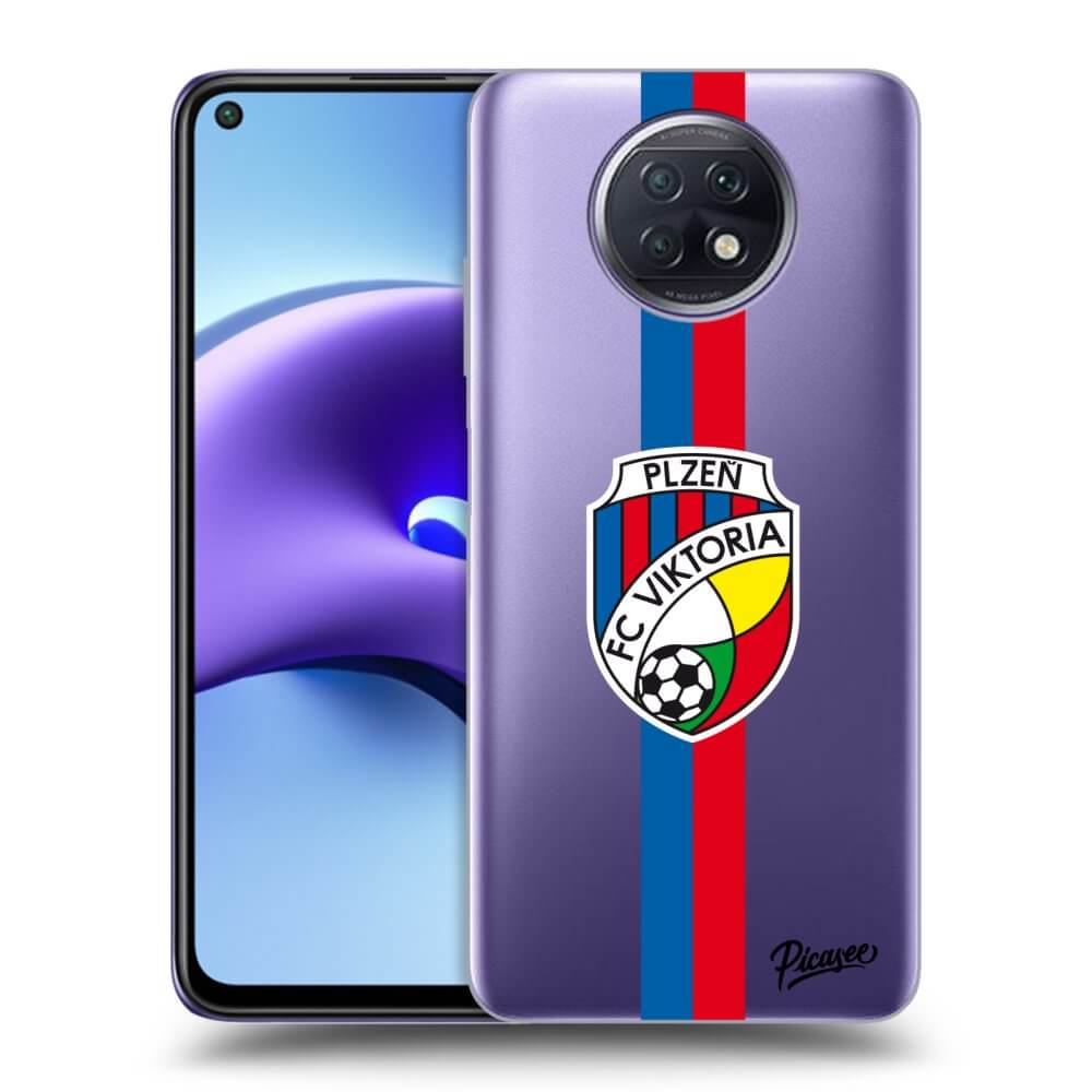Picasee silikonový průhledný obal pro Xiaomi Redmi Note 9T - FC Viktoria Plzeň H