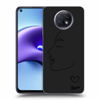 Picasee silikonový černý obal pro Xiaomi Redmi Note 9T - Couple girl