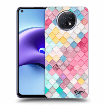 Obal pro Xiaomi Redmi Note 9T - Colorful roof