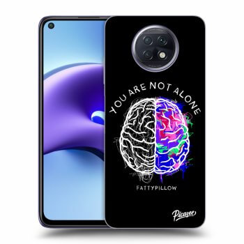 Obal pro Xiaomi Redmi Note 9T - Brain - White