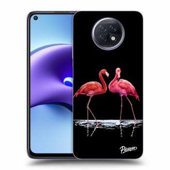 Obal pro Xiaomi Redmi Note 9T - Flamingos couple