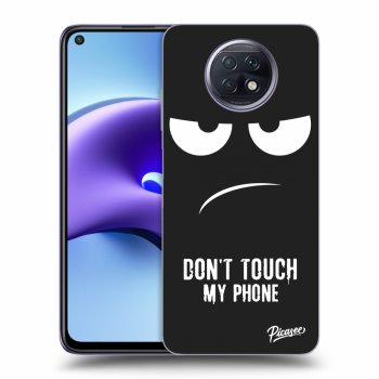 Picasee silikonový černý obal pro Xiaomi Redmi Note 9T - Don't Touch My Phone