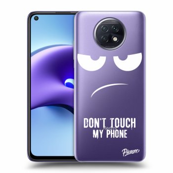 Picasee silikonový průhledný obal pro Xiaomi Redmi Note 9T - Don't Touch My Phone