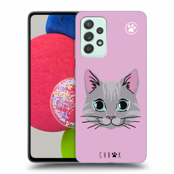Picasee silikonový černý obal pro Samsung Galaxy A52s 5G A528B - Chybí mi kočky - Růžová