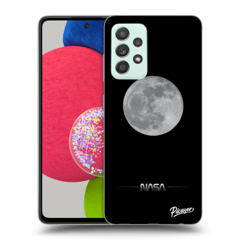 Picasee silikonový průhledný obal pro Samsung Galaxy A52s 5G A528B - Moon Minimal