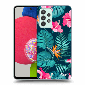 Obal pro Samsung Galaxy A52s 5G A528B - Pink Monstera